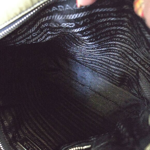 Prada Vintage Vernice Folders Brown Ombre Patent FLAWED Handbag Made In Italy - Picture 9 of 10